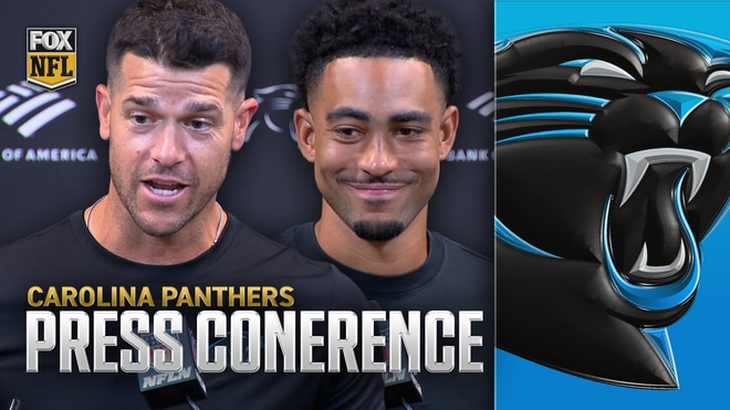 Panthers’ Bryce Young & Dave Canales on Blowout Win Over Falcons, Continuing Momentum in Week 3
