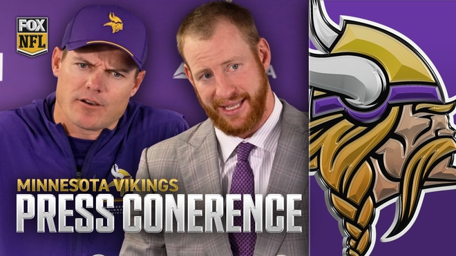 Vikings' Kevin O'Connell & Carson Wentz on Minnesota's Win over Bears | Postgame Press Conference