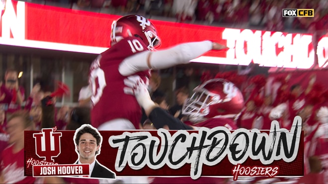 Josh Hoover runs for 1-yard TD, extending Indiana's lead over Northwestern