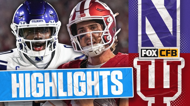 Northwestern Wildcats vs Indiana Hoosiers Highlights 🏈 FOX College Football