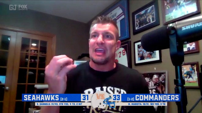 Gronk & Julian Edelman React to the Seahawks' Stunning Loss to the Commanders