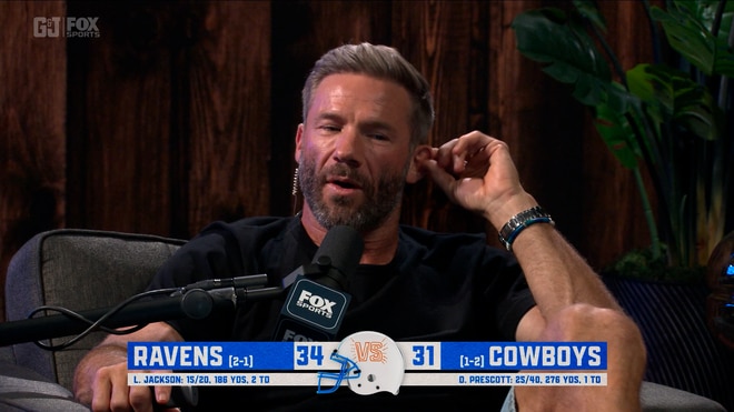 Gronk & Julian Edelman React to Ravens' Thrilling Win Over Cowboys