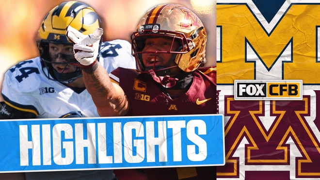 Michigan Wolverines vs Minnesota Golden Gophers Highlights 🏈 FOX College Football
