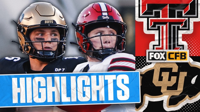 No. 12 Texas Tech Red Raiders vs Colorado Buffaloes Highlights 🏈 FOX College Football
