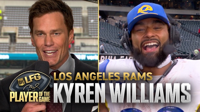 Tom Brady’s LFG Player of the Game: Rams’ Kyren Williams 🏆 Week 4