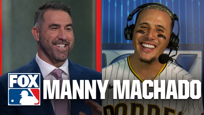 Manny Machado on Padres’ resilience to keep series alive vs Brewers, taking leadership role & more