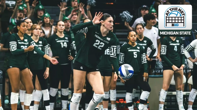 Spotlighting Carmen Waye | Michigan State Volleyball | At The Net