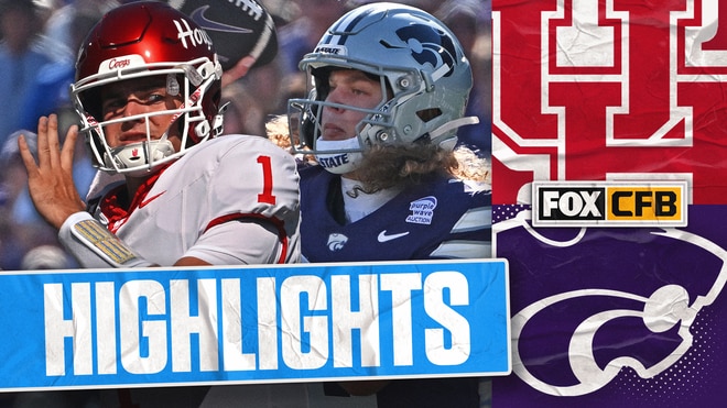 No. 22 Houston Cougars vs Kansas State Wildcats Highlights 🏈 FOX College Football