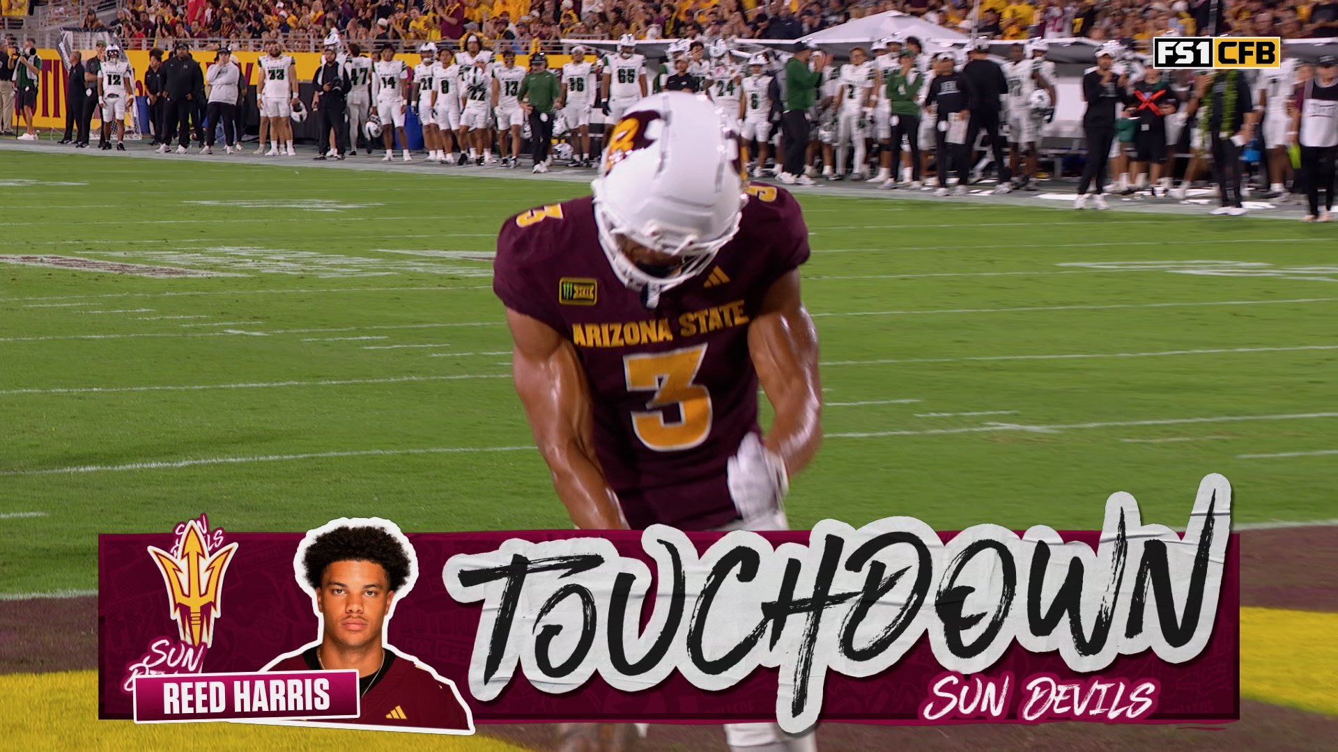 Cutter Boley finds Reed Harris for 18-yard TD, giving Arizona State lead over Hawaii