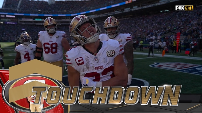 Christian McCaffrey rushes for 11-yard TD, giving 49ers' lead over Seahawks | NFL Highlights