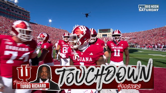Amare Ferrell’s interception sets up Turbo Richard for TD run, giving Indiana lead over Ohio State
