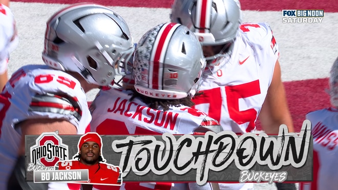 Julian Sayin connects with Bo Jackson for two-yard TD on 4th down to give Ohio State lead vs Indiana