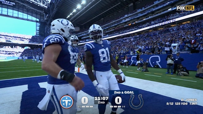 Daniel Jones finds Mo Alie-Cox to give Colts a lead over Titans | NFL Highlights