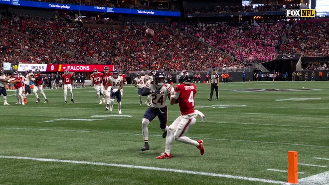 Michael Penix connects with Jahan Dotson for 13-yard TD, cutting Falcons' deficit vs Bears | NFL Highlights