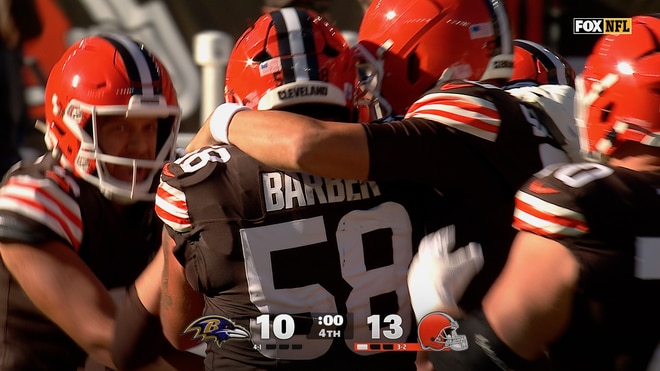 Andre Szmyt nails game-winning 37-Yard Field Goal, giving Browns win over Ravens | NFL Highlights