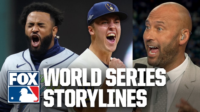 Ray vs Brewers World Series | Derek Jeter, A-Rod & Big Papi Break Down Biggest Storylines