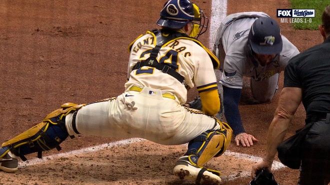Brewers' Jackson Chourio FIRES Home to Throw Out Liam Hicks, Preventing Rays from Extending Lead