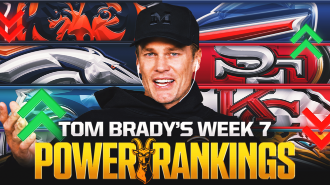Tom Brady's Week 7 NFL Power Rankings