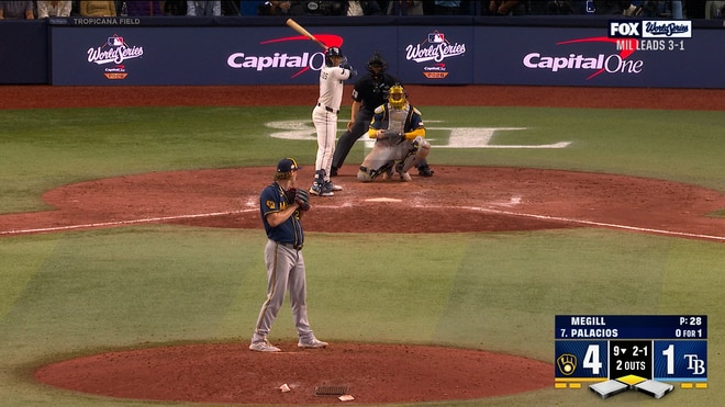 Brewers Record Final Out to Clinch FIRST World Series in Franchise History vs Rays