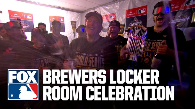 Brewers’ EPIC Locker Room Celebration | 2026 World Series Champions