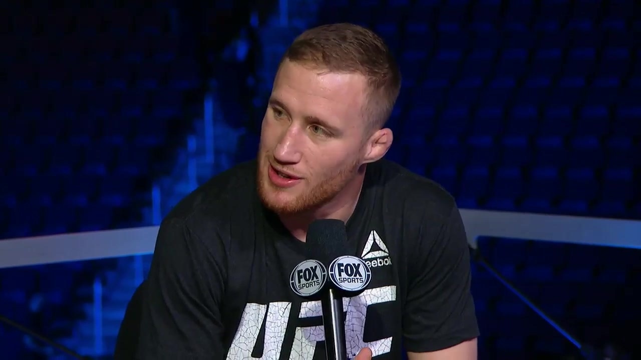 Justin Gaethje talks to the UFC on FOX crew | INTERVIEW | WEIGH-INS | UFC on FOX