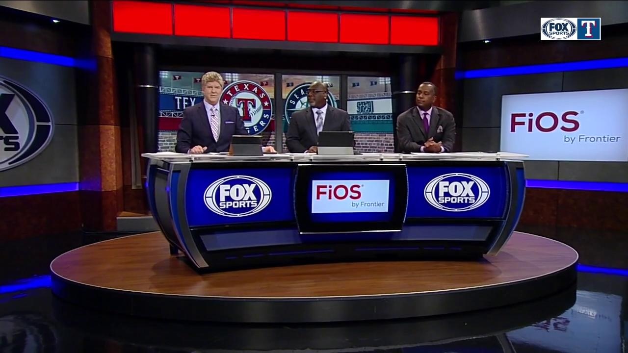Rangers steal the game in Seattle, win 9-5 | Rangers Live