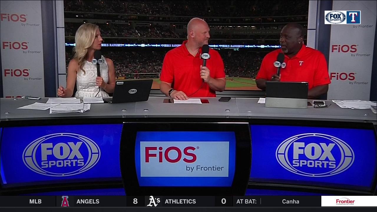 Rangers feeling good after 5-Run 1st | Rangers Live