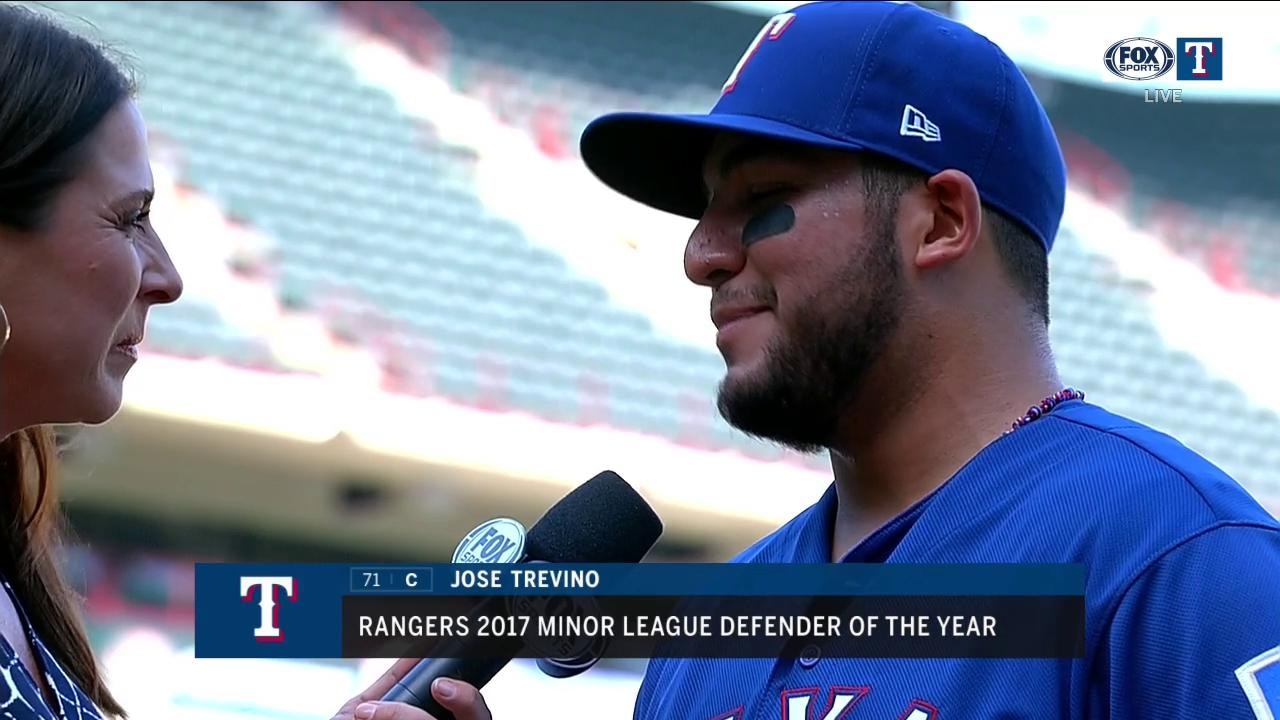 Jose Trevino knocks in Game-tying RBI with first MLB HIT