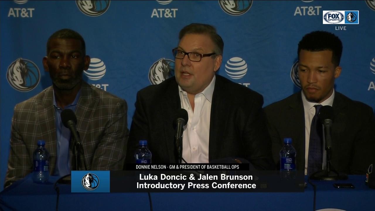 Donnie Nelson: 'We've got some building blocks that we can watch grow'