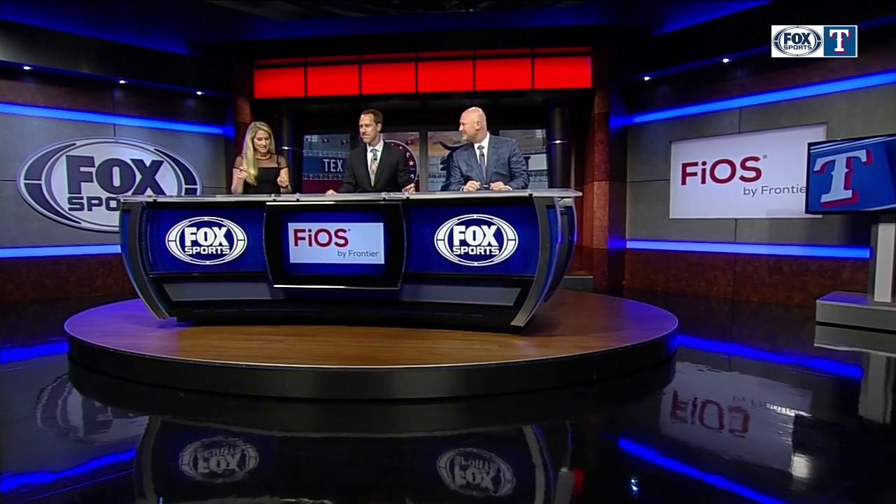 Hamels struggles in 1st, tough to come back in loss | Rangers Live