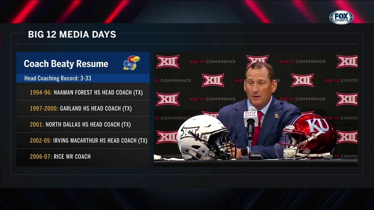 David Beaty on Kansas' Vision in 2018 | Big 12 Media Days