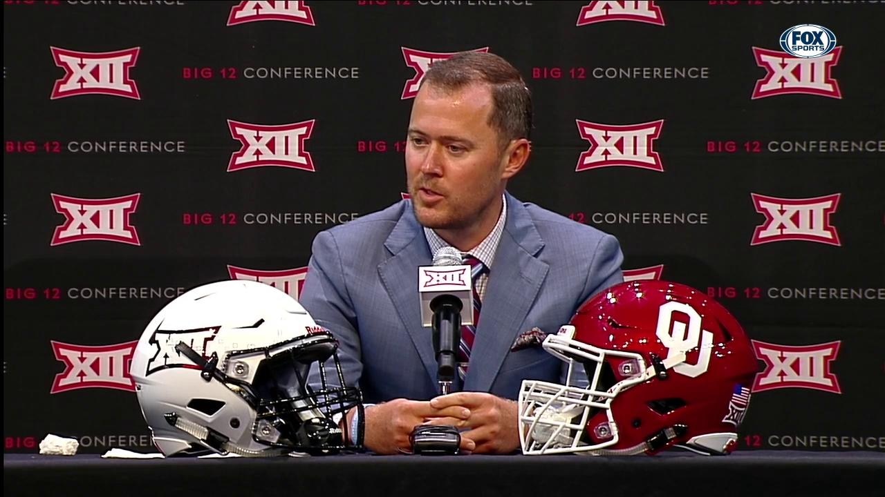 Linoln Rioley on Finding Leaders in OU | Big 12 Media Days