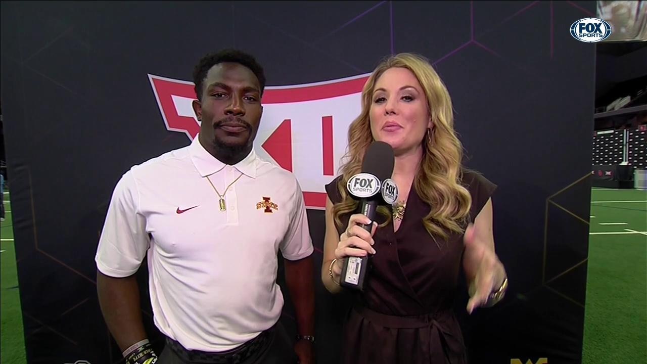 CB Brian Peavy on the chemistry at Iowa State | Big 12 Media Days