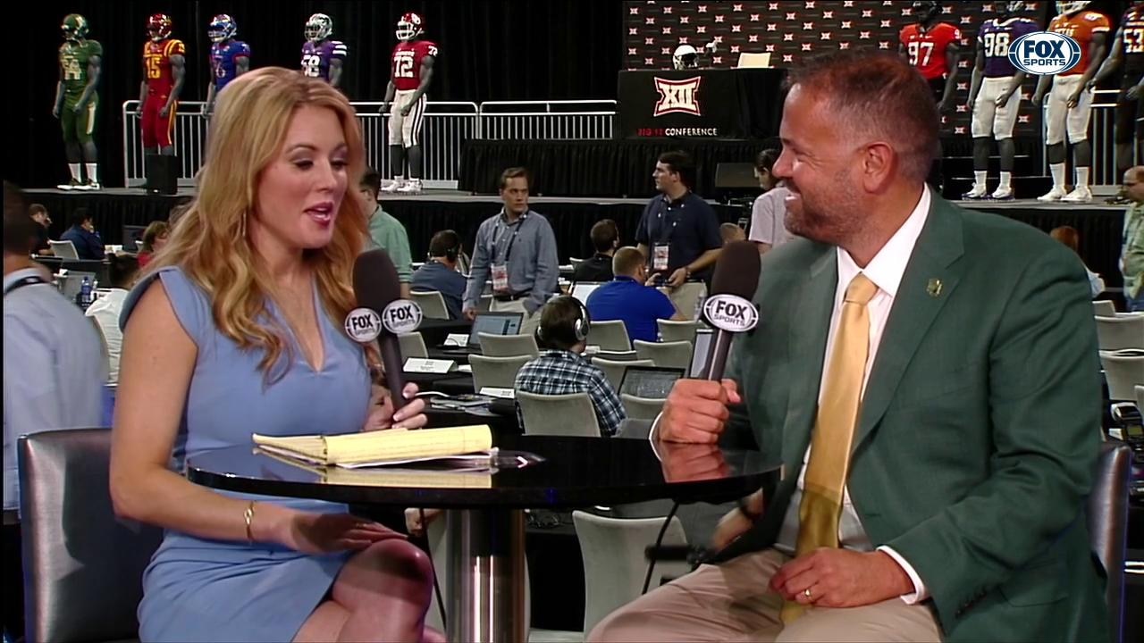 Rhule on Baylor Adding key Transfers | Big 12 Media Days