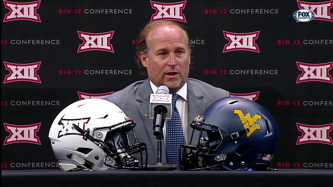 Holgorsen on Sports Gambling/Injury Report | Big 12 Media Days