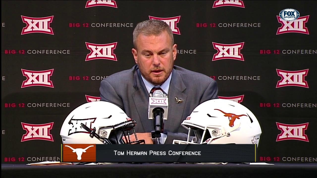 How to Run And Stop the Run at Texas | Big 12 Media Days