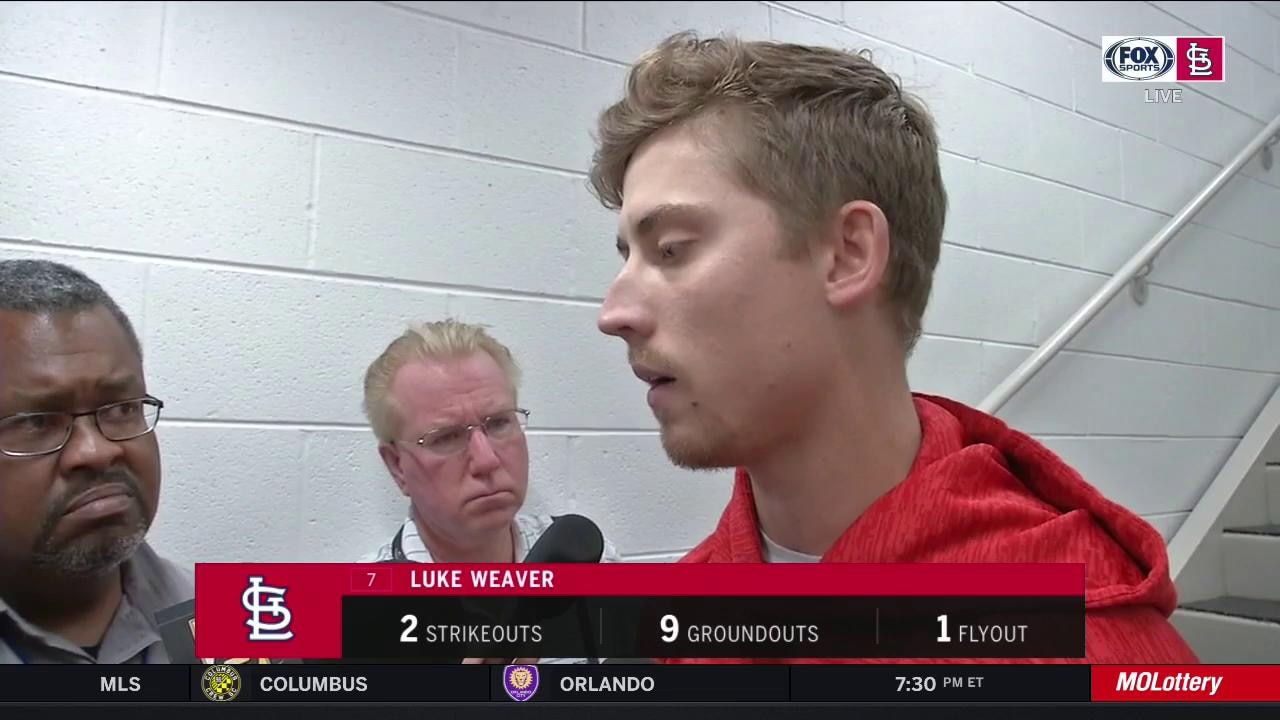 Luke Weaver: 'Everything felt really good' in start against Cubs