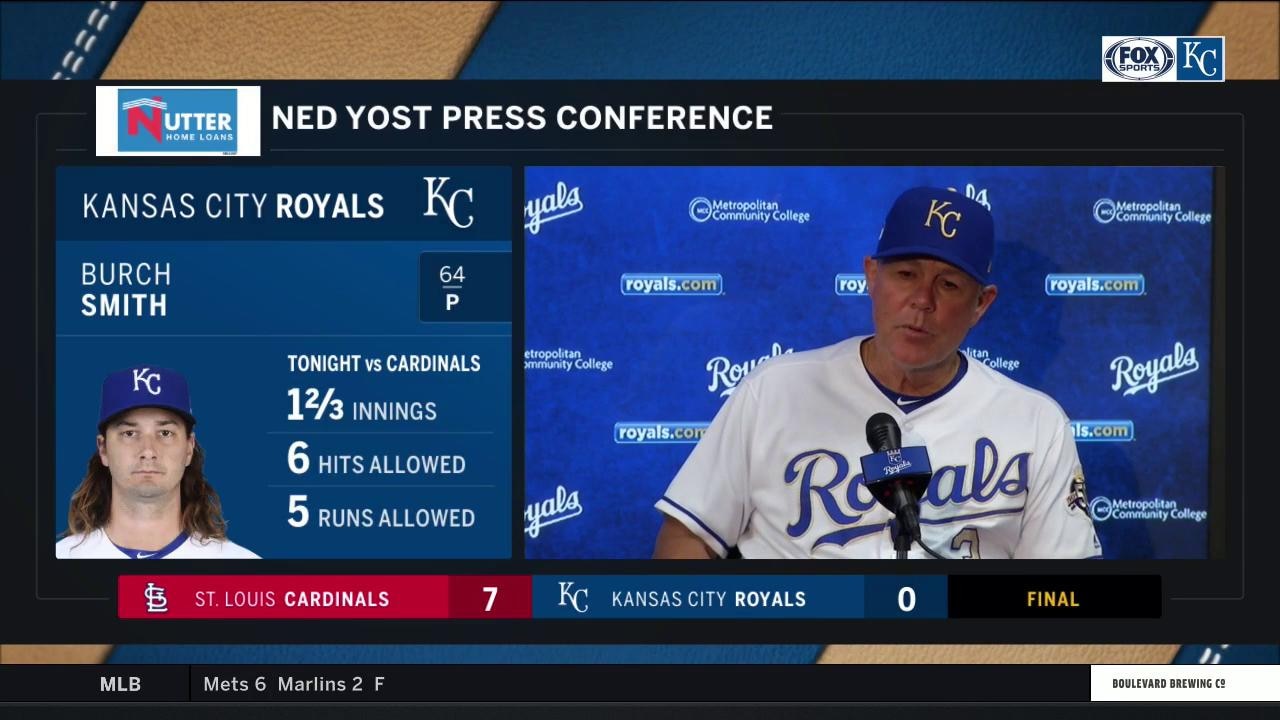 Yost on Sparkman's starter potential: 'He comes in and attacks'