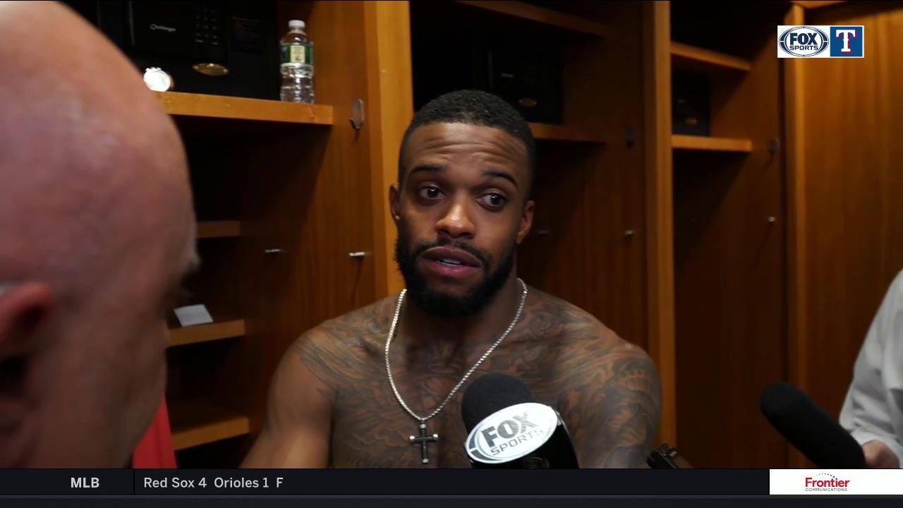Delino DeShields on being more consistant