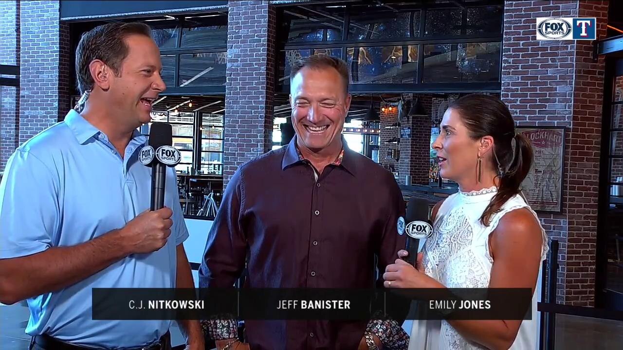 Jeff Banister on Texas Live!: 'It's Absolutely Incredible' | Texas Live! Blue Carpet Special