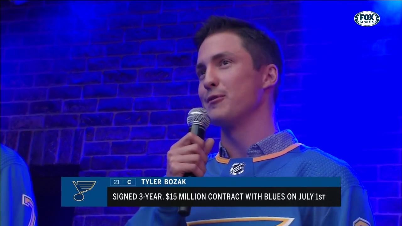 Tyler Bozak: Fan presence at Ice Breaker is 'nothing like I've ever seen before'