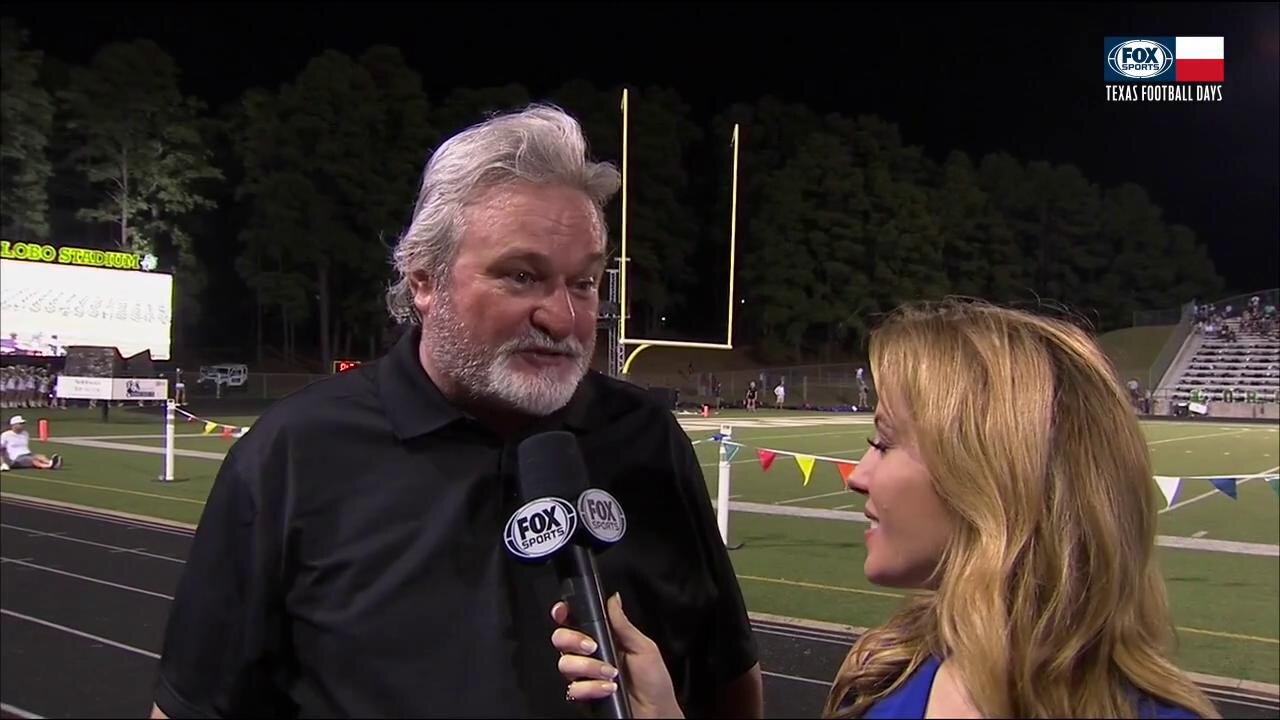 Catching up Brad Leland at Halftime | Texas Football Days Presented by Jack In The Box