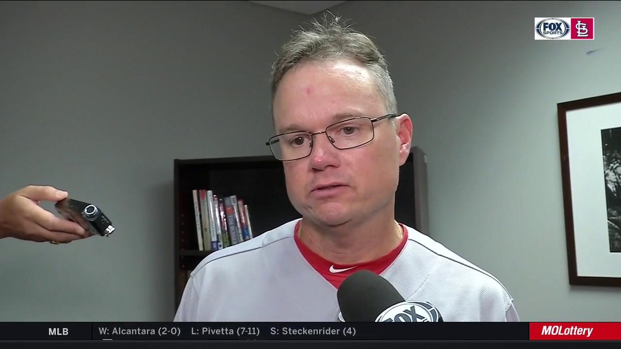 Shildt on Martínez closing: 'He didn't waver, he went right at it'