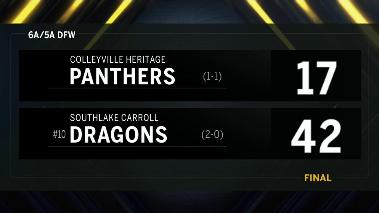 Southlake wins 42-17 over Colleyviille | HIgh School Scoreboard Live