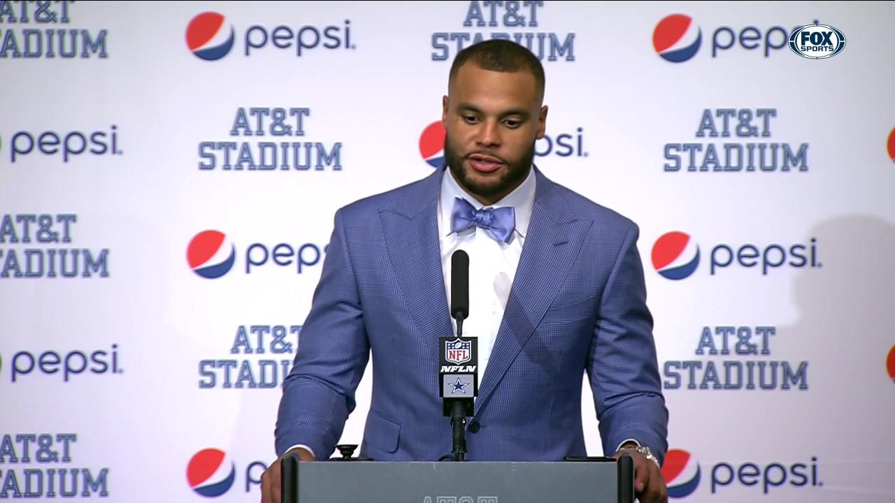 Dak Prescott: 'We executed the plays tonight, simple as that' | Cowboys Game Night