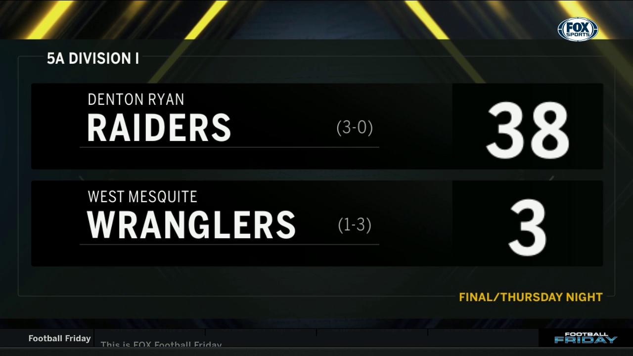 Denton Ryan at West Mesquite | Football Friday