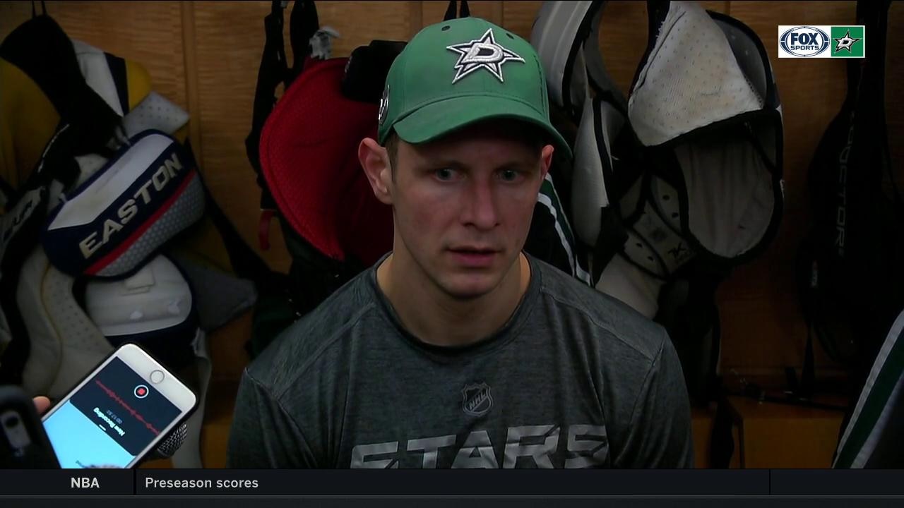 Jason Spezza talks 1st Dallas loss of the season to Toronto