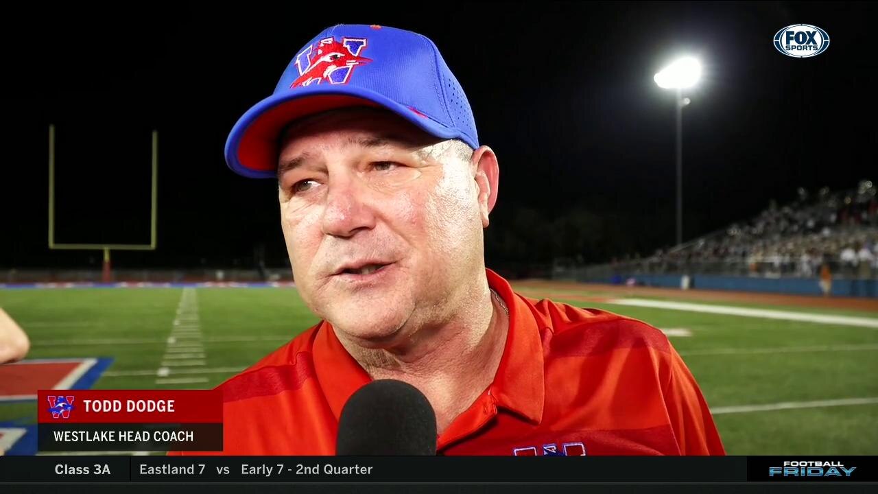 Westlakes' Todd Dodge talks Lake Travis and Westlake | Football Friday