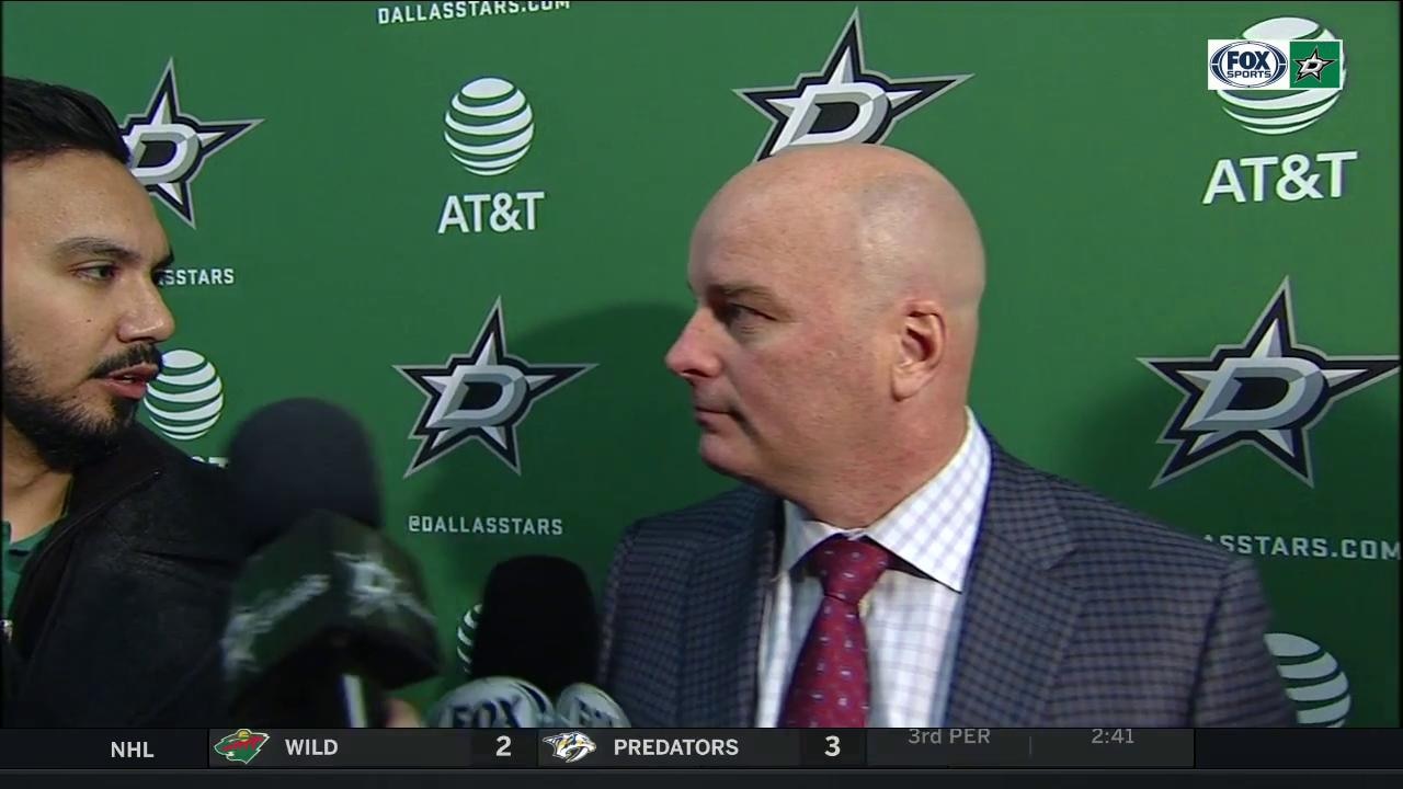 Jim Montgomery: 'We're not generating enough Grade A scoring chances'