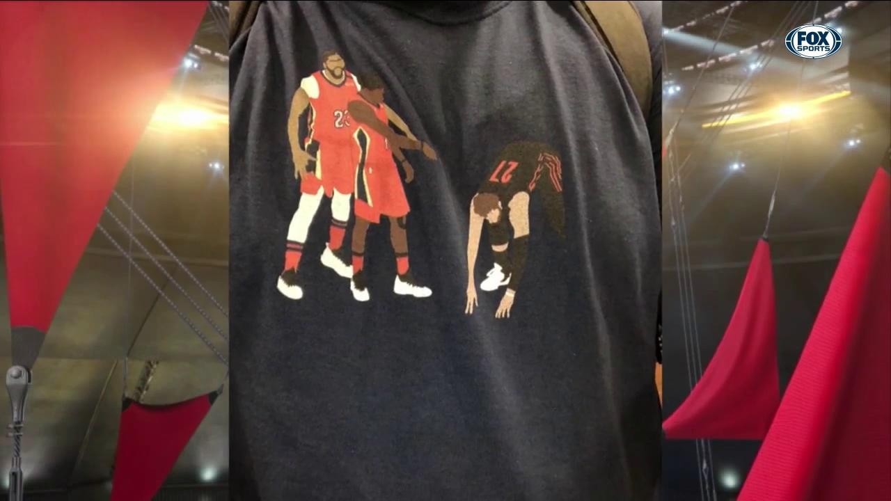 Legendary Moment Made into a T-Shirt | Pelicans Insider